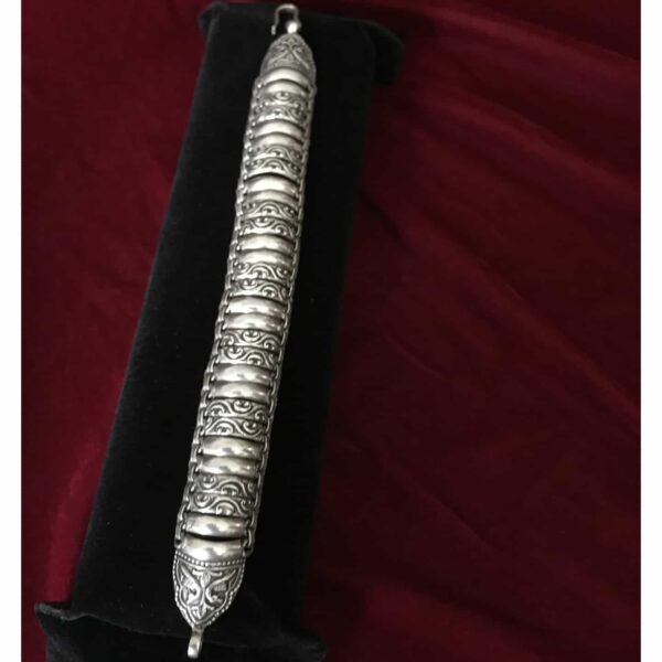Tribal Silver Bracelet - Image 2